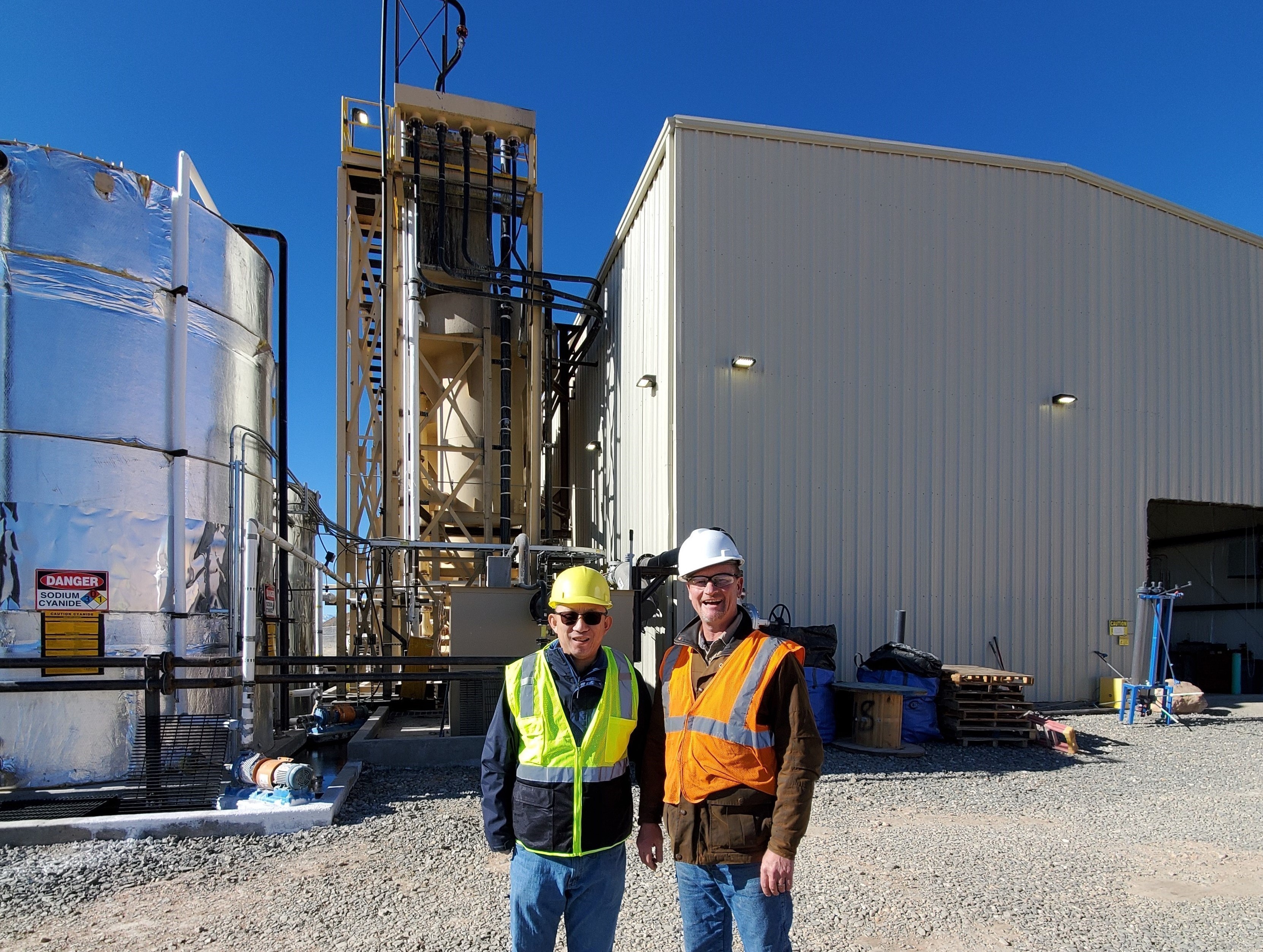 In Front of the ADR Plant
